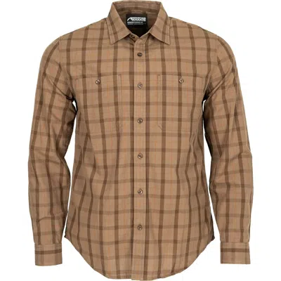 Mountain Khakis Midtown Long Sleeve Woven Shirt In Cedar