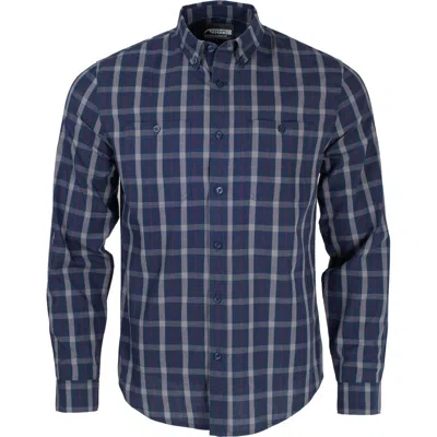 Mountain Khakis Midtown Long Sleeve Woven Shirt In Blue