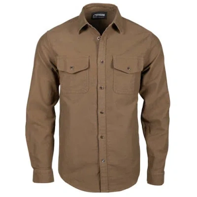 Mountain Khakis Moleskin Shirtjac In Brown
