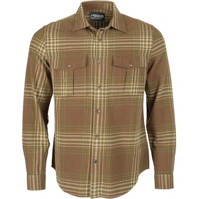 Mountain Khakis Noda Flannel Shirt In Brown