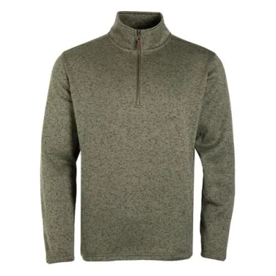 Mountain Khakis Norris Quarter Zip In Forest Moss