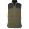 Mountain Khakis Ryker Peak Down Vest In Forest Moss