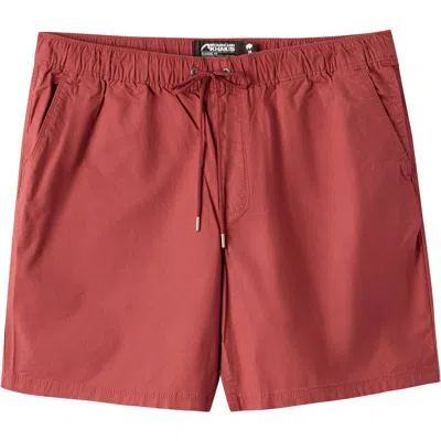 Mountain Khakis Stretch Poplin Deck Short In Red