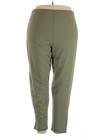Pre-owned Mountain Lake Casual Pants In Green