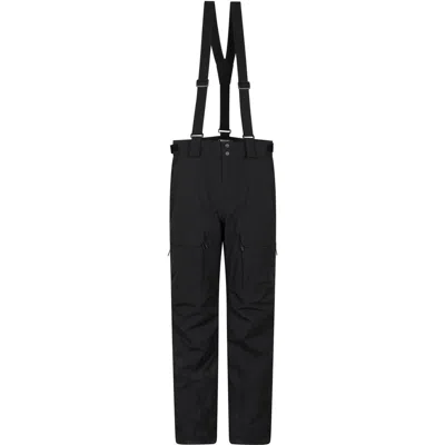 Mountain Warehouse Ariel Waterproof Cargo Pocket Ski Trousers In Black