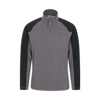 Mountain Warehouse Ashbourne Ii Half Zip Fleece Top In Gray