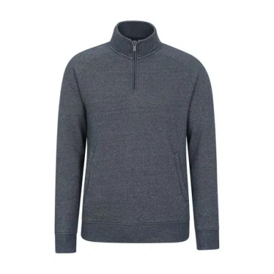 Mountain Warehouse Bamburgh Half Zip Sweater In Blue