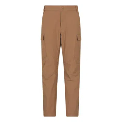 Mountain Warehouse Beacon Softshell Fleece Lined Pants In Tan