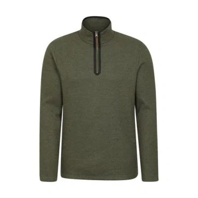 Mountain Warehouse Beta Contrast Zip Top In Green