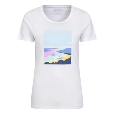 Mountain Warehouse Bournemouth Scenery T-shirt In White