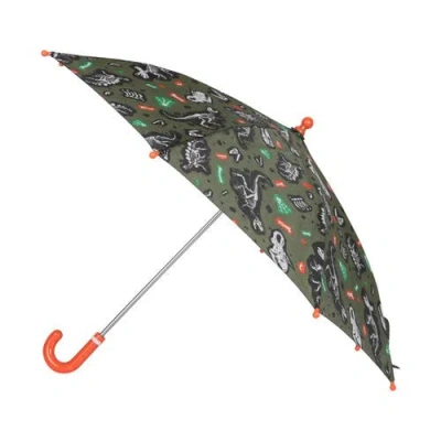 Mountain Warehouse Childrens/kids Dinosaur Skeleton Folding Umbrella In Multi