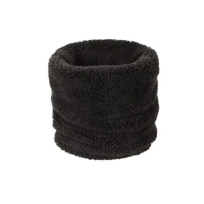 Mountain Warehouse Childrens/kids Fleece Fleece Neck Gaiter In Black