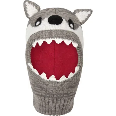Mountain Warehouse Childrens/kids Fleece Lined Balaclava In Gray