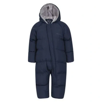 Mountain Warehouse Childrens/kids Frosty Padded Snowsuit In Blue
