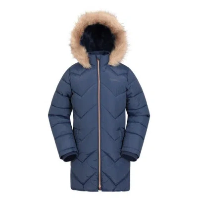 Mountain Warehouse Childrens/kids Galaxy Water Resistant Padded Jacket In White