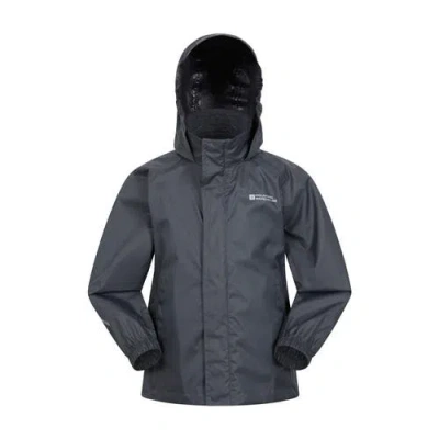 Mountain Warehouse Childrens/kids Pakka Ii Waterproof Jacket In Gray