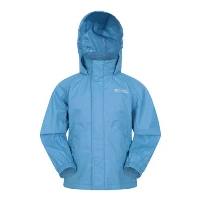 Mountain Warehouse Childrens/kids Pakka Ii Waterproof Jacket In Blue