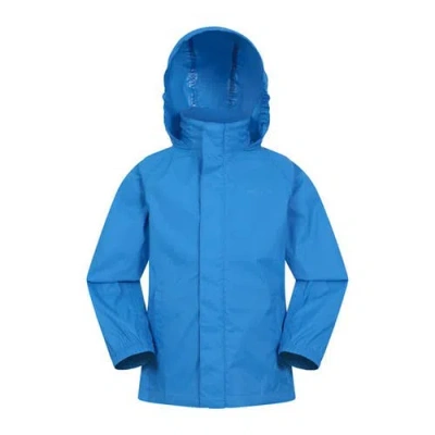 Mountain Warehouse Childrens/kids Pakka Ii Waterproof Jacket In Blue