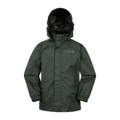 Mountain Warehouse Childrens/kids Pakka Ii Waterproof Jacket In Green