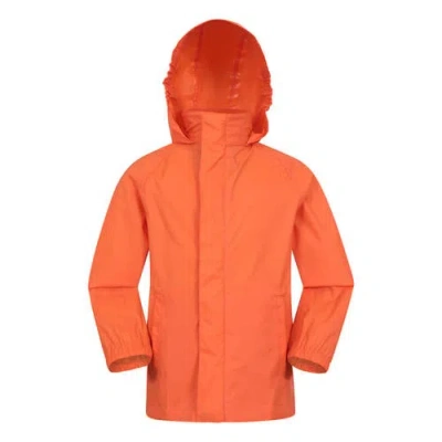 Mountain Warehouse Childrens/kids Pakka Ii Waterproof Jacket In Orange