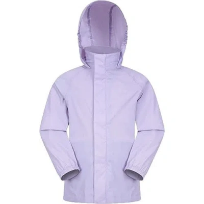 Mountain Warehouse Childrens/kids Pakka Ii Waterproof Jacket In Purple