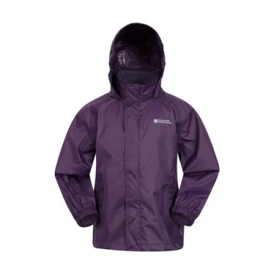 Mountain Warehouse Childrens/kids Pakka Ii Waterproof Jacket In Purple