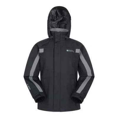 Mountain Warehouse Childrens/kids Samson Ii Waterproof Jacket In Black