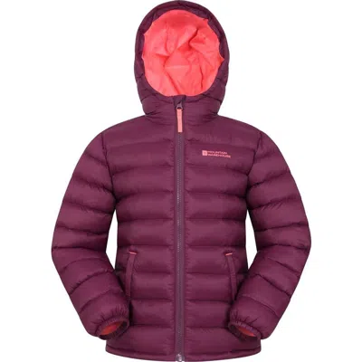 Mountain Warehouse Childrens/kids Seasons Ii Padded Jacket In Burgundy