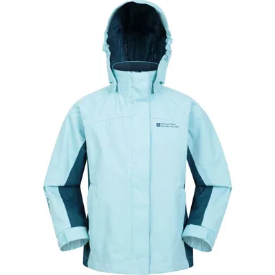 Mountain Warehouse Childrens/kids Shelly Waterproof Jacket In Blue