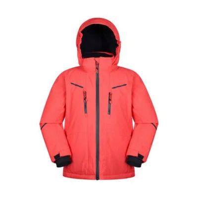 Mountain Warehouse Childrens/kids Slalom Extreme Waterproof Ski Jacket In Red