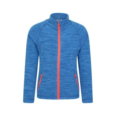 Mountain Warehouse Childrens/kids Snowdonia Fleece Jacket In Blue