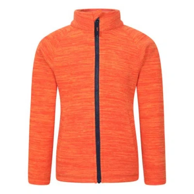 Mountain Warehouse Childrens/kids Snowdonia Fleece Jacket In Orange
