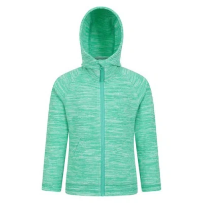 Mountain Warehouse Childrens/kids Snowdonia Ii Full Zip Hoodie In Green