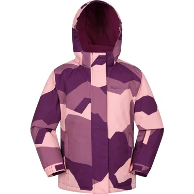Mountain Warehouse Childrens/kids Snowdrop Watercolour Ski Jacket In Multi