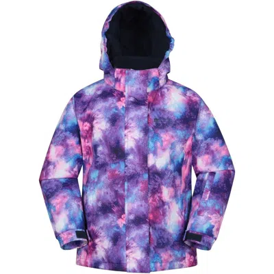 Mountain Warehouse Childrens/kids Snowdrop Watercolour Ski Jacket In Animal Print