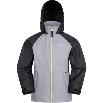 Mountain Warehouse Childrens/kids Torrent Ii Waterproof Jacket In Gray