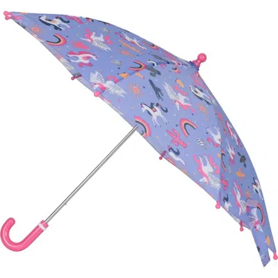 Mountain Warehouse Childrens/kids Unicorn Folding Umbrella In Multi