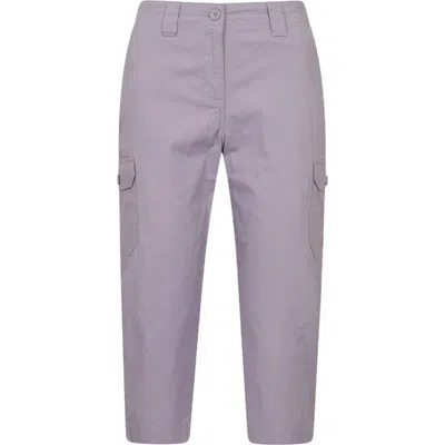 Mountain Warehouse Coastal Stretch Capri Cargo Pants In Gray