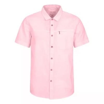Mountain Warehouse Coconut Slub Short-sleeved Shirt In Pink