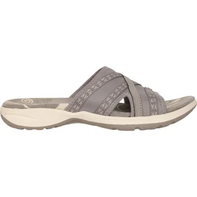 Mountain Warehouse Comfort Crest Slip-on Sliders In Gray