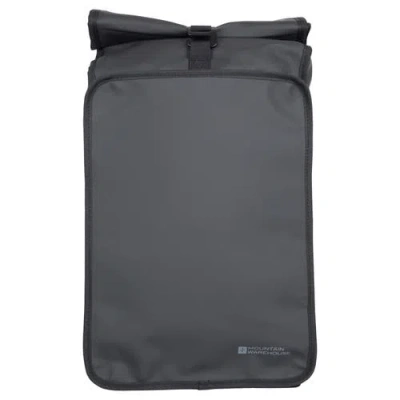 Mountain Warehouse Commuter Roll Top 4.8gallon Knapsack In Black