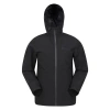 Mountain Warehouse Covert Waterproof Jacket In Black