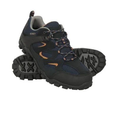 Mountain Warehouse Curlews Waterproof Suede Walking Shoes In Multi