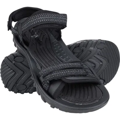 Mountain Warehouse Cyprus Chevron Sandals In Black