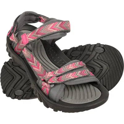 Mountain Warehouse Cyprus Chevron Sandals In Pink