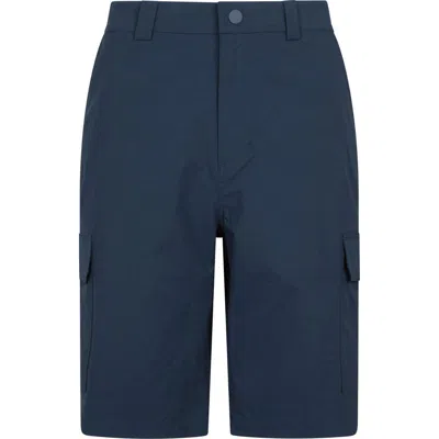 Mountain Warehouse Delta Stretch Cargo Shorts In Blue