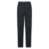 Mountain Warehouse Delta Stretch Zip-off Regular Cargo Pants In Black