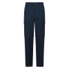 Mountain Warehouse Delta Stretch Zip-off Regular Cargo Pants In Blue