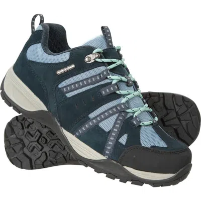 Mountain Warehouse Direction Ii Suede Wide Walking Shoes In Multi