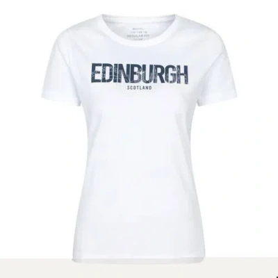 Mountain Warehouse Edinburgh Relaxed Fit T-shirt In White